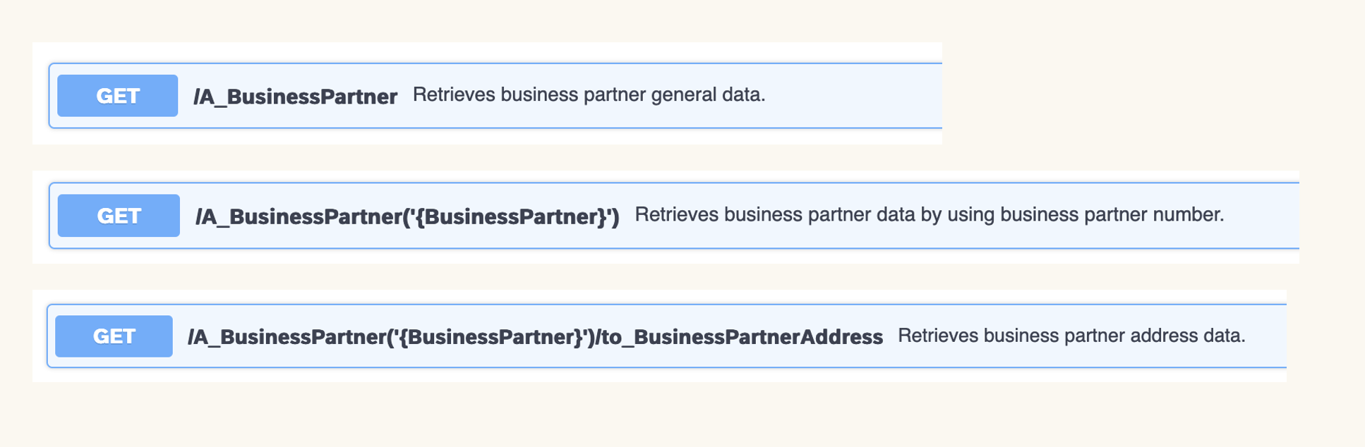 Business Accelerator Hub - Mock Server Capabilities