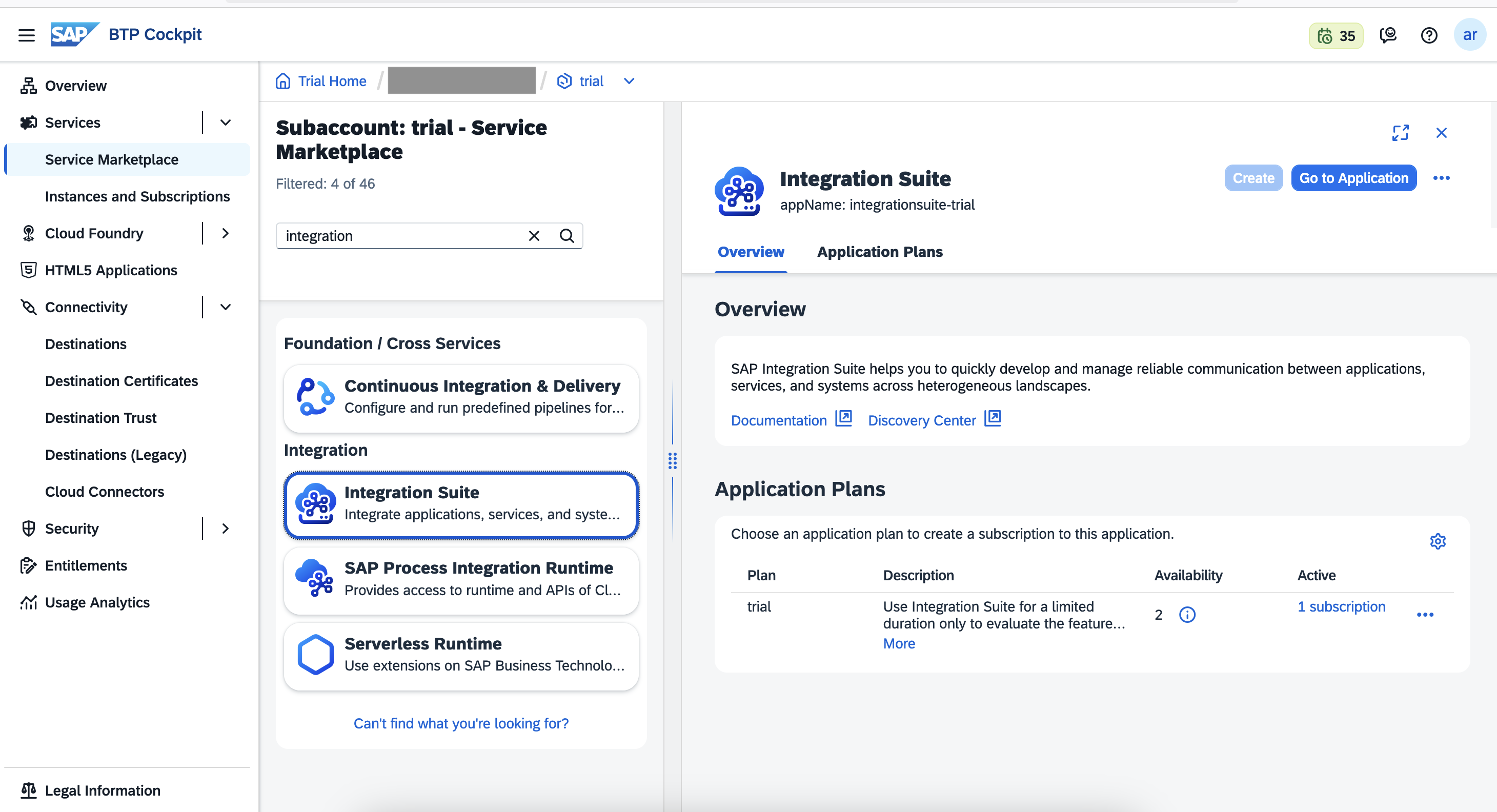 SAP BTP - Integration Suite App