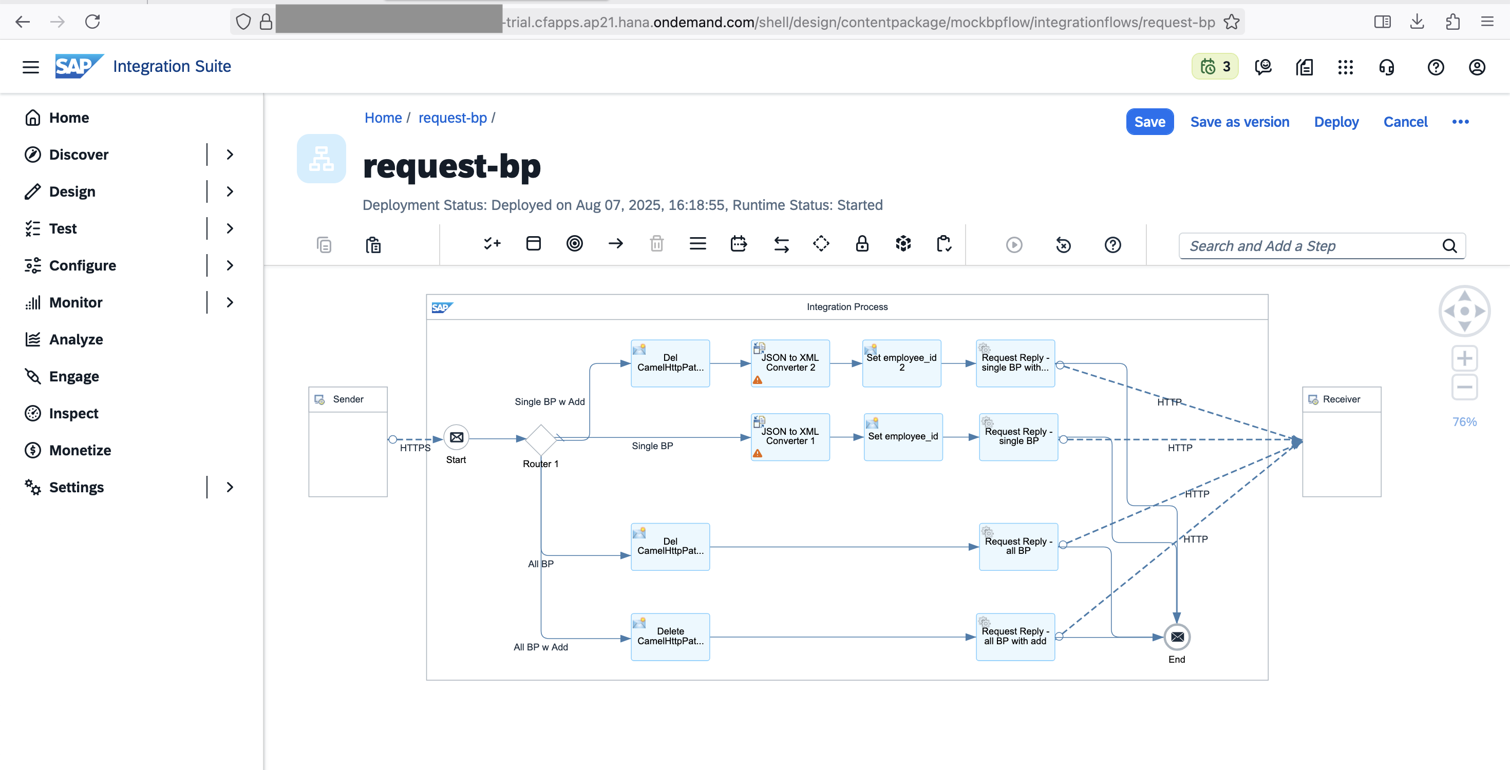 Integration Suite - Design