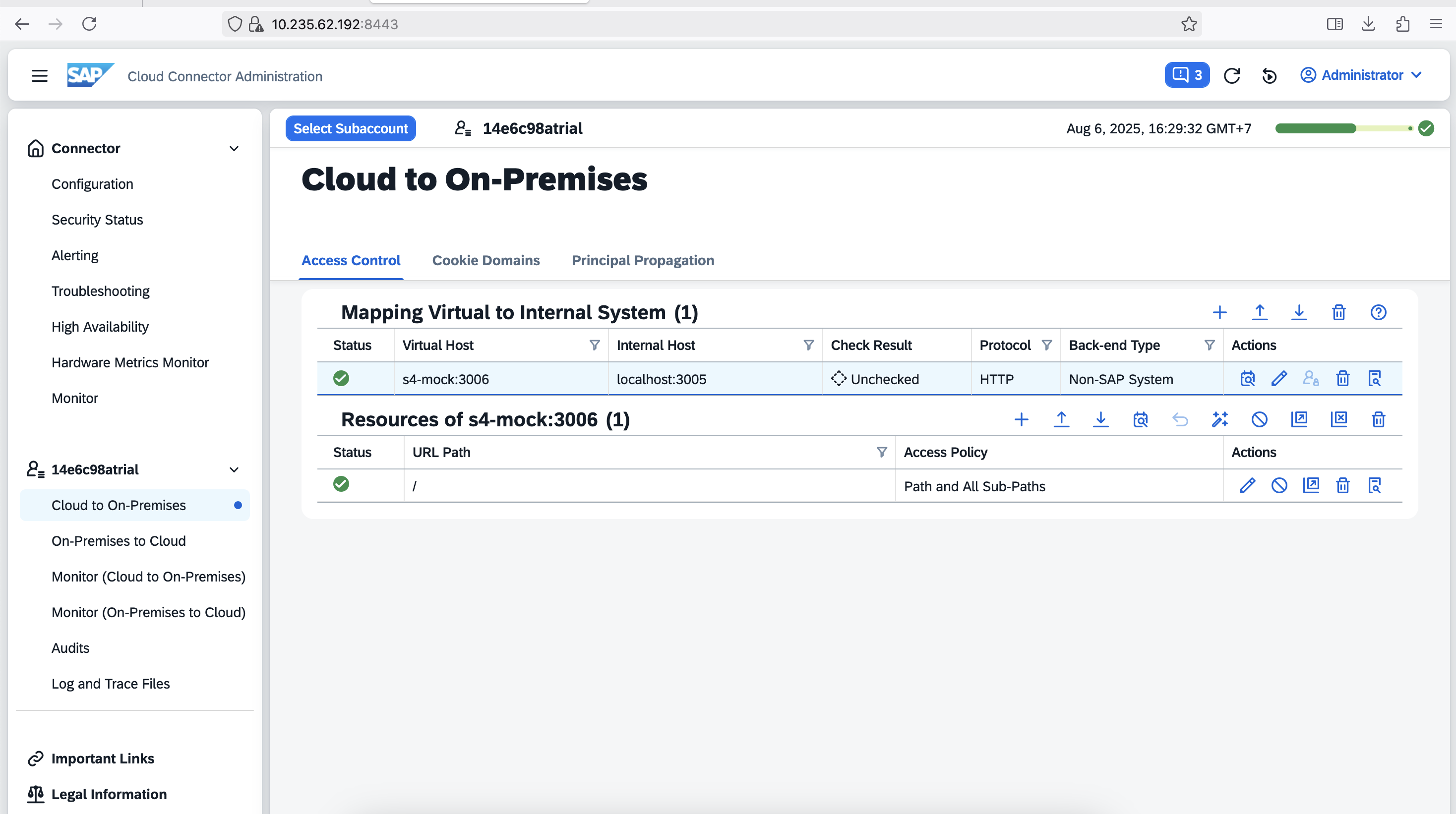 SAP Cloud Connector