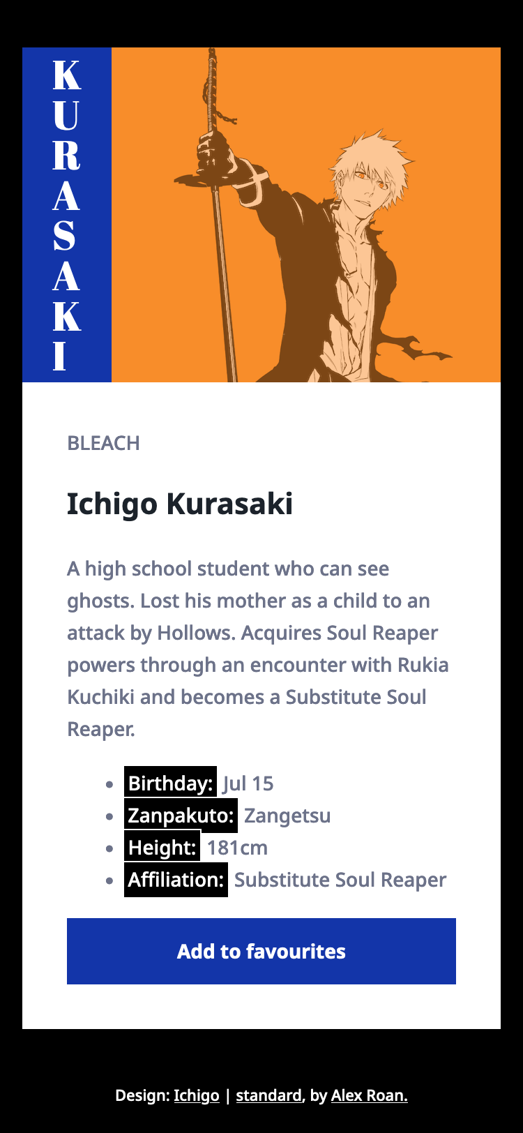 Ichigo Mobile Design